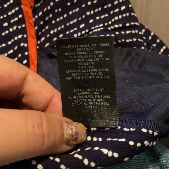 Anthropologie ETT TWA Clearwater Dot Print Shorts - Picture 6 of 6